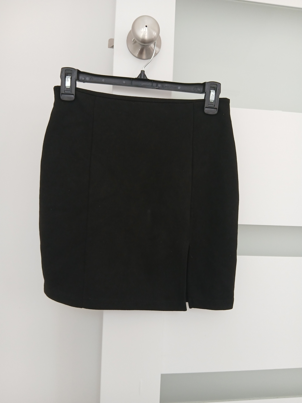 Windsor Black Pencil Mini Skirt